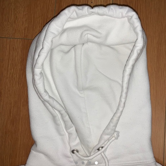 White Champion thick hoodie - Picture 4 of 4
